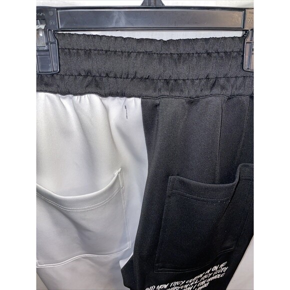 GVAPI Men’s Athletic Pants Size 30x34 Black White Athleisure Outdoors Comfort - Picture 10 of 15